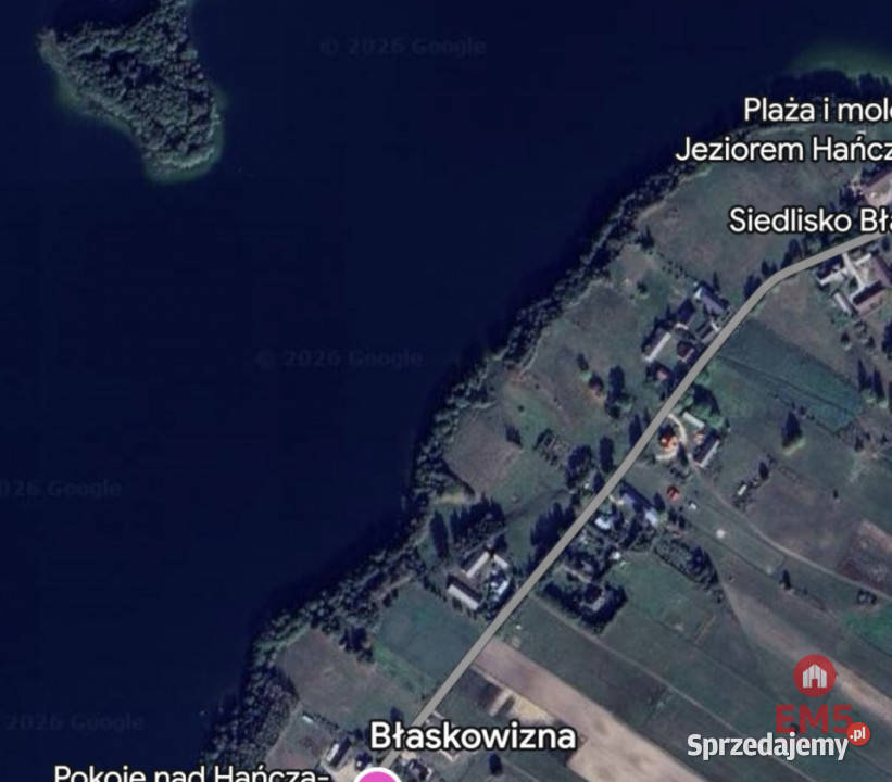 sprzedaży gruntu 3128m2 Błaskowizna rekreacyjna