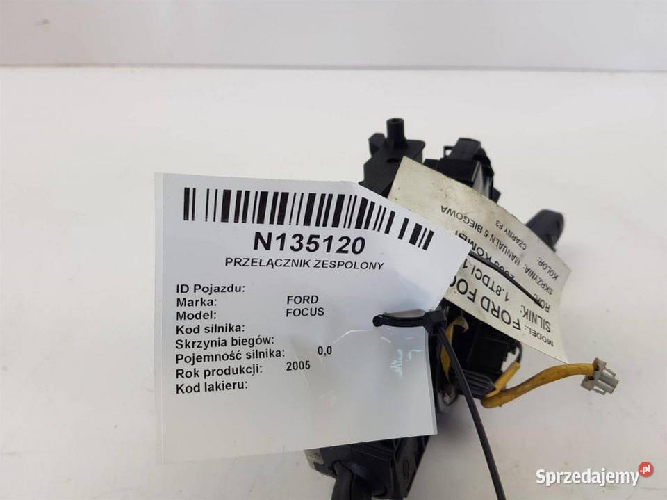 PRZEŁĄCZNIK ZESPOLONY 4M5T14A664AB FOCUS MK2 osobowe sprzedam