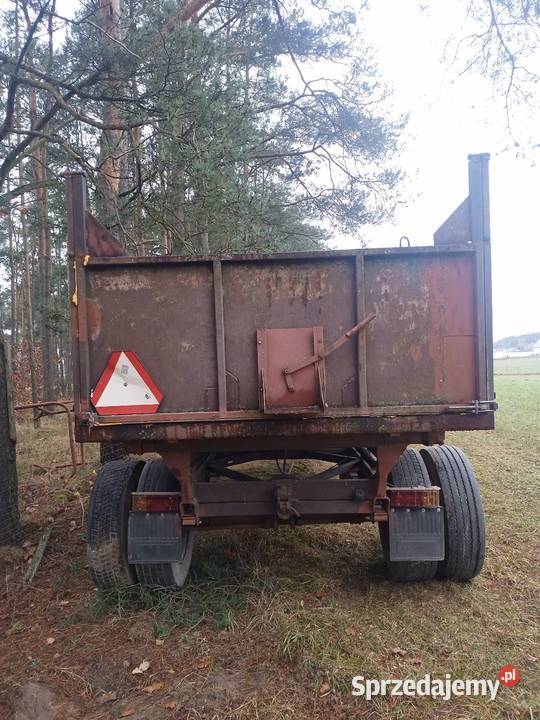Przyczepa d55 3 stronny wywrot hl brandys Karsin sprzedam