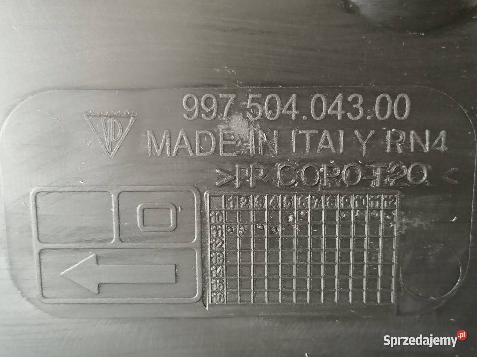 PORSCHE 911 987 997 OSŁONA PODWOZIA 99750404300 Pleszew