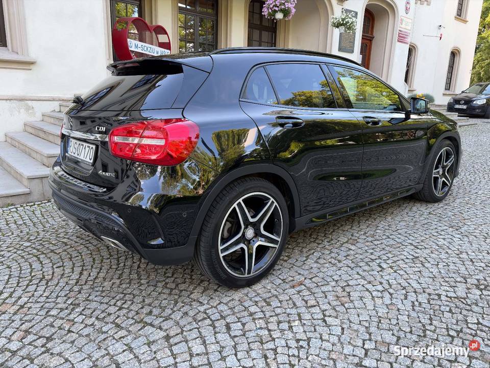 MercedesBenz GLA 220 CDI 177 2014r 4Matic 7G AMG elektrochrom. lusterko wst. podkarpackie Jasło