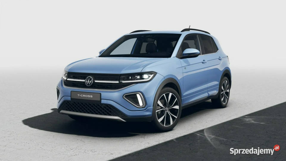 Volkswagen TCross RLine Plus 15 TSI 150 DSG elektryczne lusterka T-Cross Łódź