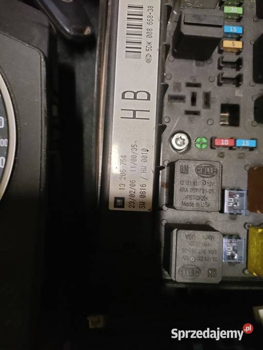 OPEL ASTRA H Komputer silnika zestaw Ecu 13CDTI osobowe Komputery