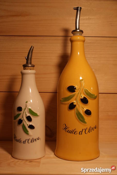 Porcelanowa butelka na oliwę Warszawa