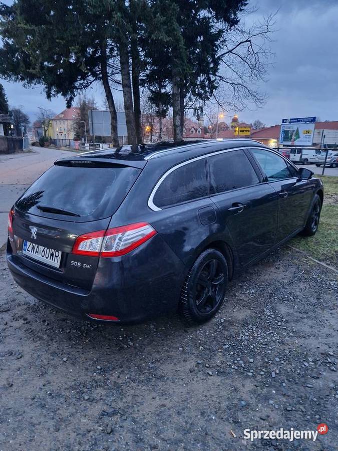 PEUGEOT 508 20 HDi 2013r nieuszkodzony 508 dolnośląskie Bystrzyca Kłodzka
