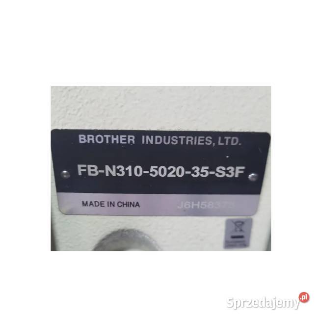 OVERLOCK BROTHER FBN3105020 5NITKOWY JACK SIRUBA