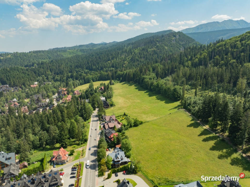 Działka rolna Jaszczurówka Zakopane z dojazdem