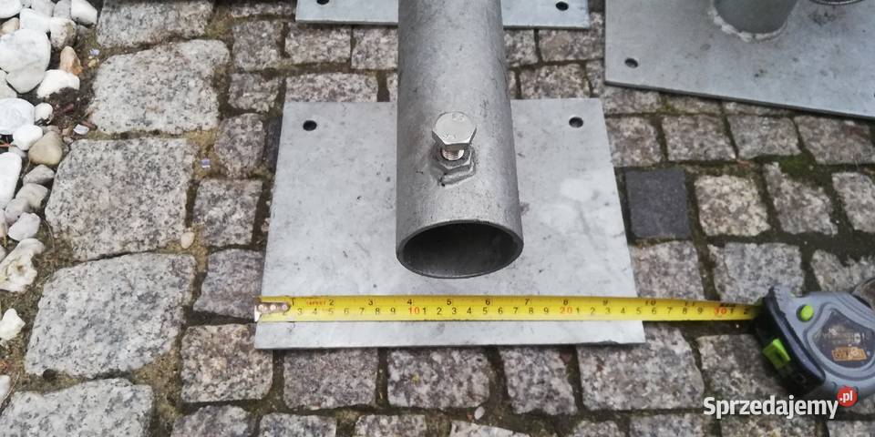 Uchwyt na rurę lampę maszt Ostrów Wielkopolski