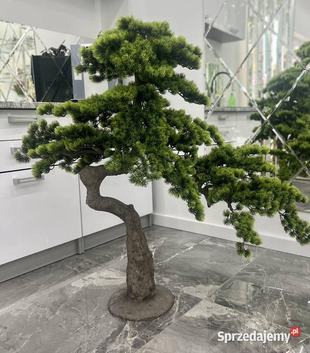 Sztuczne drzewko bonsai 115 x 130 nowoczesne Golkowice
