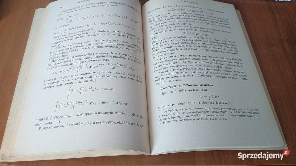 Ćwiczenia praktyczne z metod numerycznych L Z Gdańsk