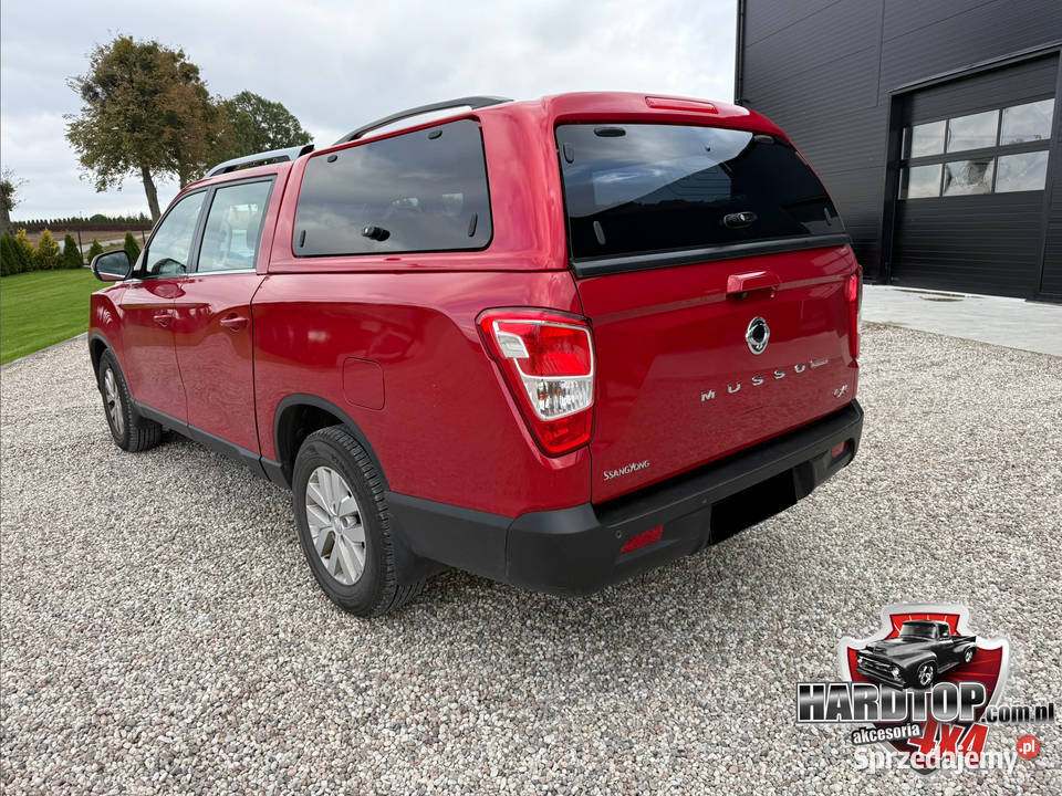 Zabudowa Ssangyong Grand Musso Hardtop na Pakę Pozostałe Pasłęk