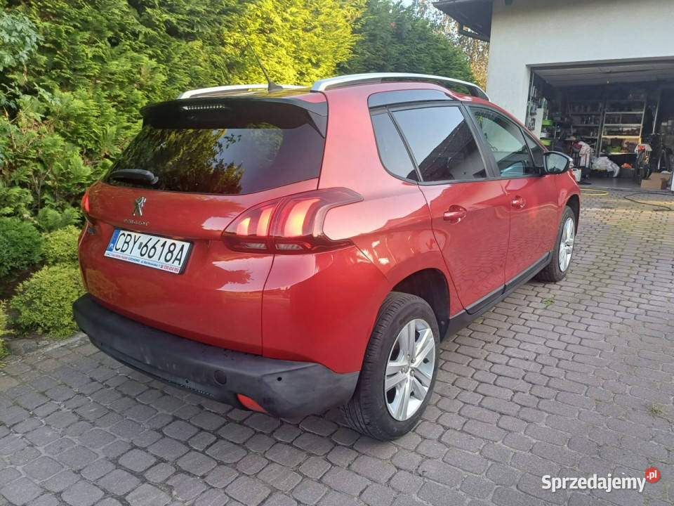 Peugeot 2008 Ładny zadbany bogata wersja ABS Łochowo