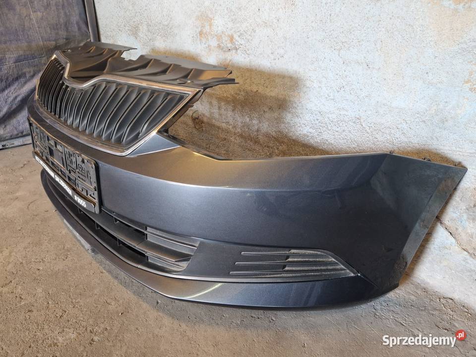 Zderzak Skoda Fabia III 1417 kompletny kolor wielkopolskie Kwilcz