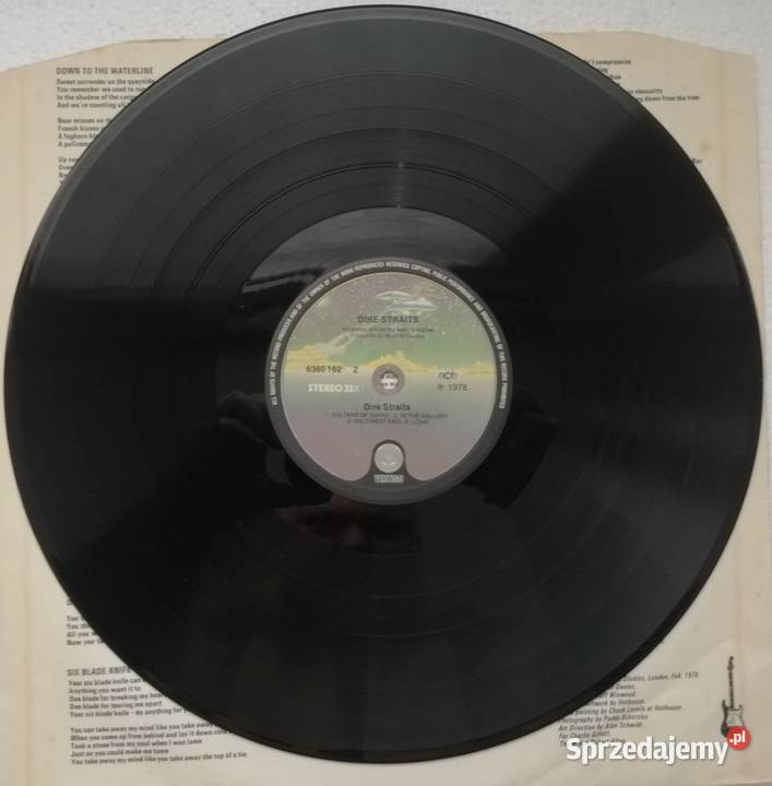Dire Straits Dire Straits Printer UK dolnośląskie Jelenia Góra sprzedam