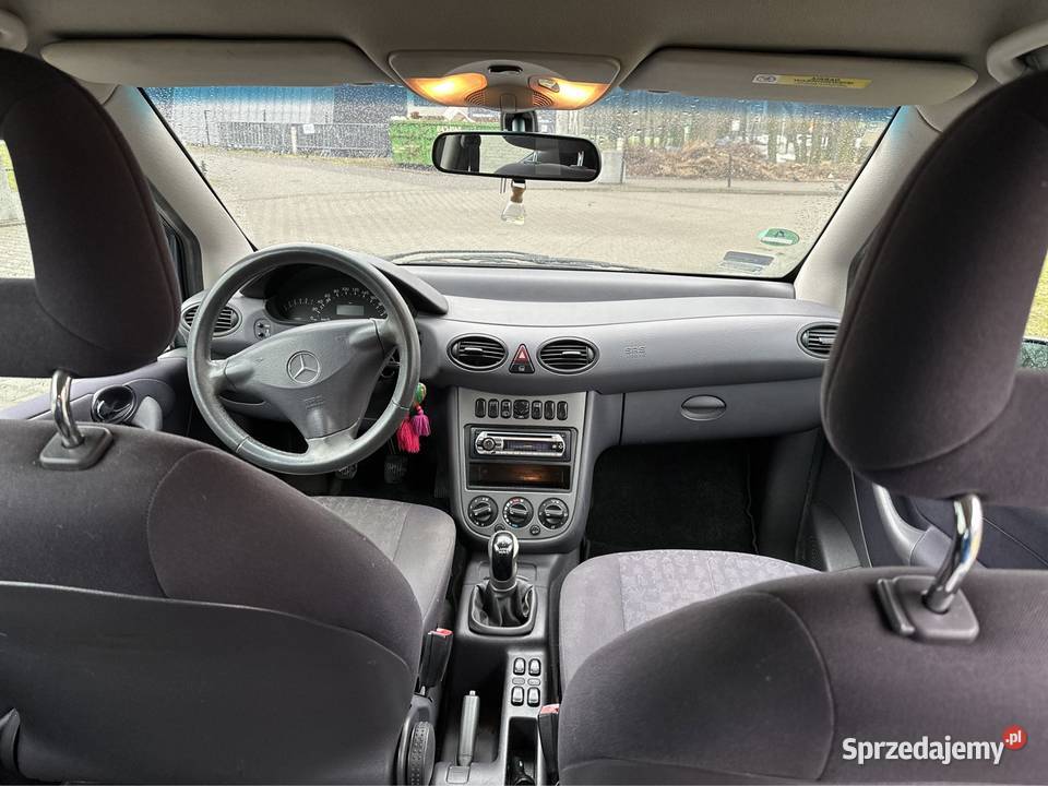 Mercedes klasa A A160 2002 benzyna aluminiowe felgi Klasa A mazowieckie Legionowo