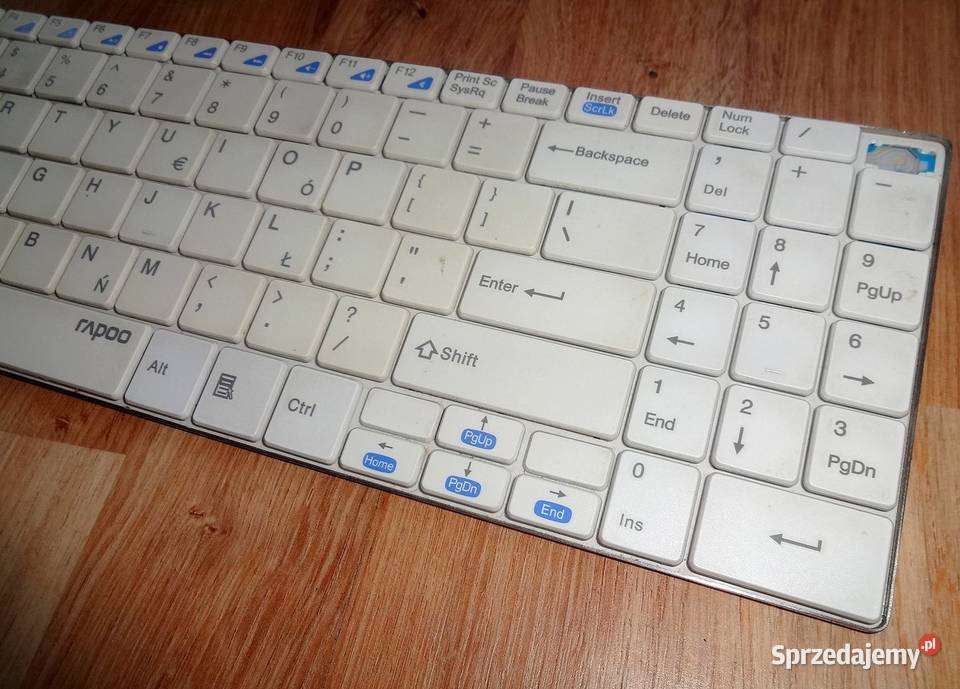Klawiatura bezprzewodowa RAPOO E9070 nadajnik Szczecin