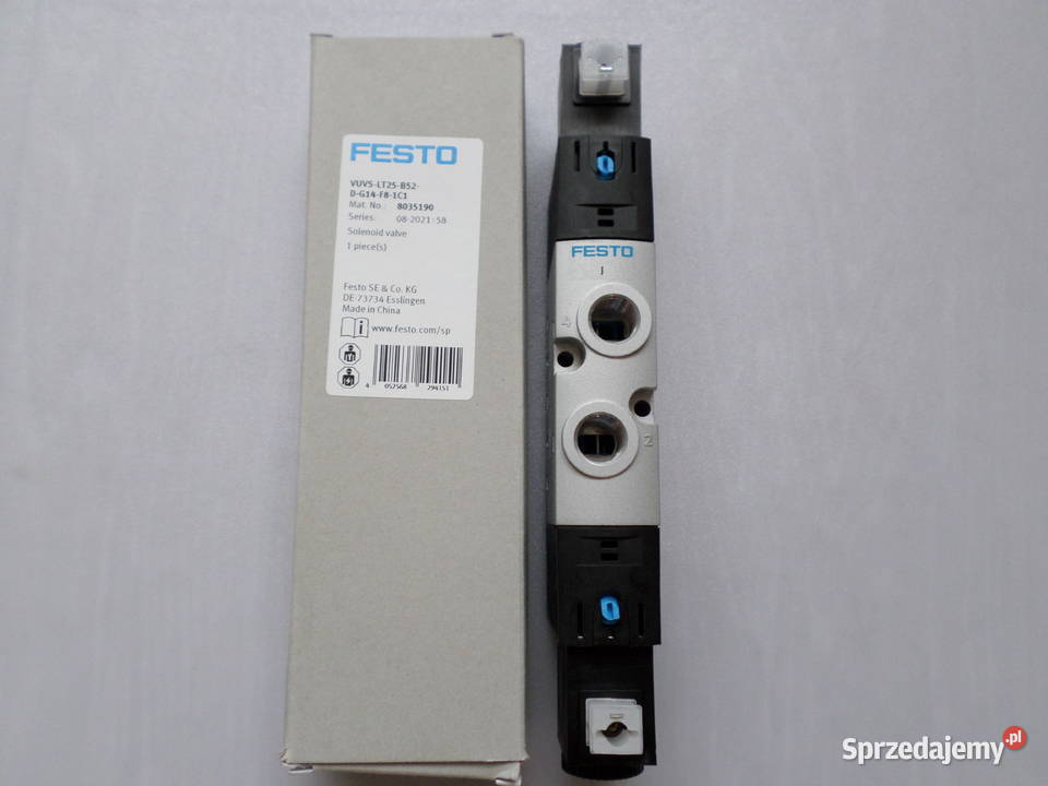 Festo zawory elektromagnetyczne NOWE Słupsk