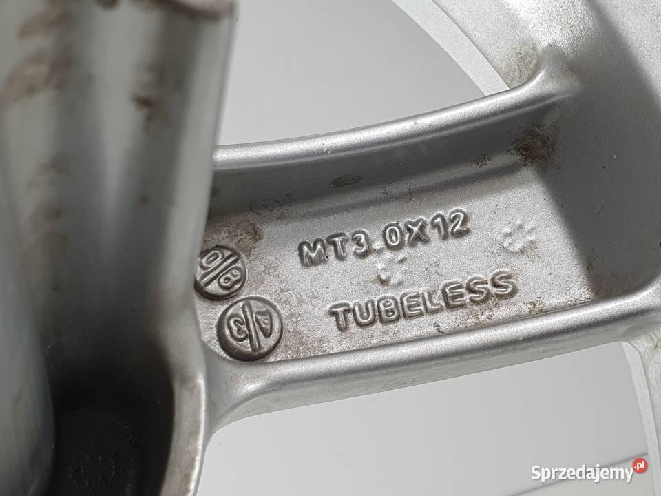 FELGA PRZOD KOLO PRZEDNIE OPONA 1207012 PEUGEOT Motocyklowe łódzkie Janowice sprzedam