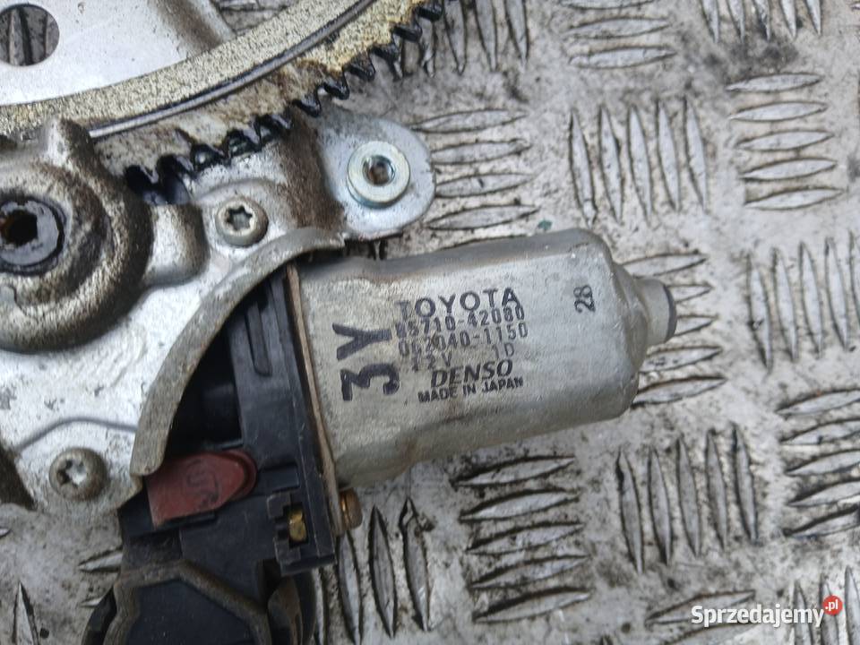 Podnosnik mechanizm szyb prawy przedni Toyota Wyposażenie elektryczne