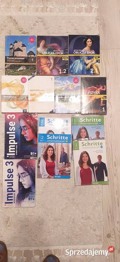 Książki do technikum Września sprzedam