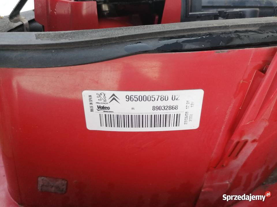 Lampy Tył Citroen Xsara Picasso lubelskie
