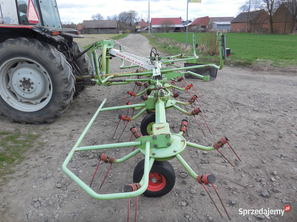 Przetrząsarka Przewracarka CLAAS Volto 670 H nieuszkodzony Zgrabiarki i przetrząsacze Lubliniec