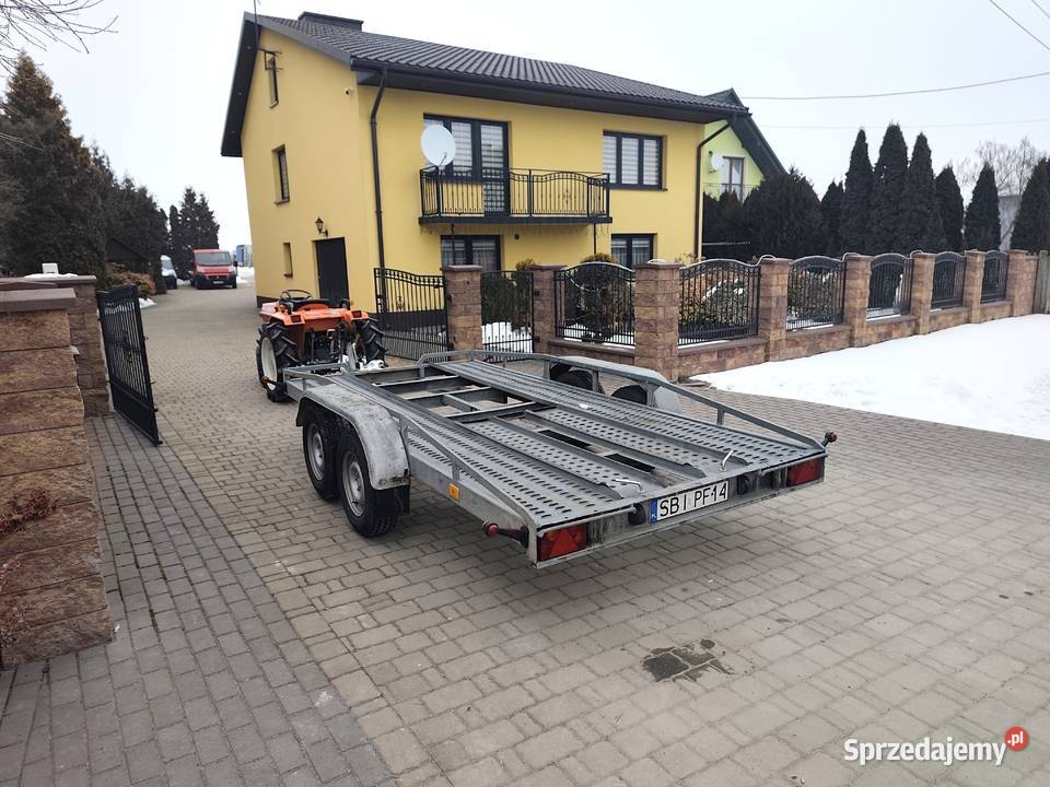 Laweta Przyczepa DMC 2000 Pod Minikoparkę Rok produkcji 2006 Wodzisław