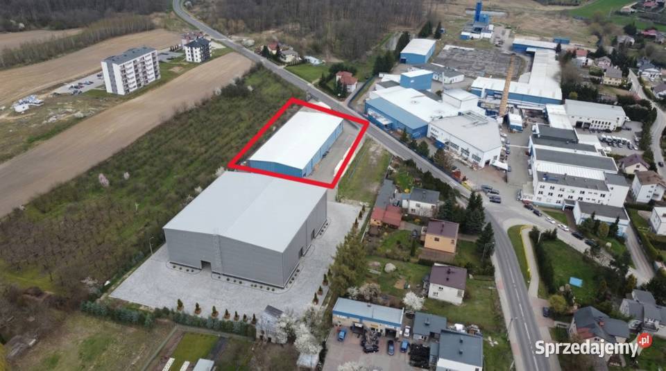 Hala produkcyjno-magazynowa 1540 m² | duży plac manewrowy | Rypin