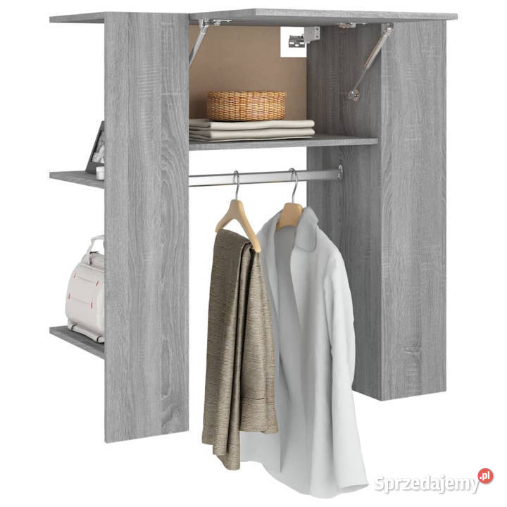 Szafka do przedpokoju szary dąb sonoma 975x37x99 Warszawa