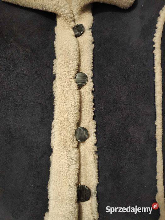 Kożuch damski ze skóry i wełny owczej ML Kryniczno