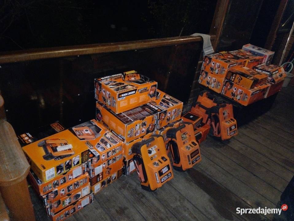 Aparat rozruchowy booster Black Decker nowe Mińsk Mazowiecki