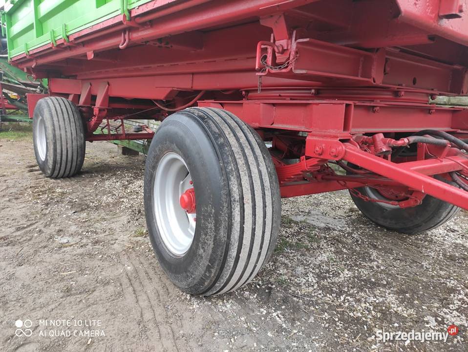 Przyczepa 8 tonowa wywrotka na 3 strony nieuszkodzony Radom