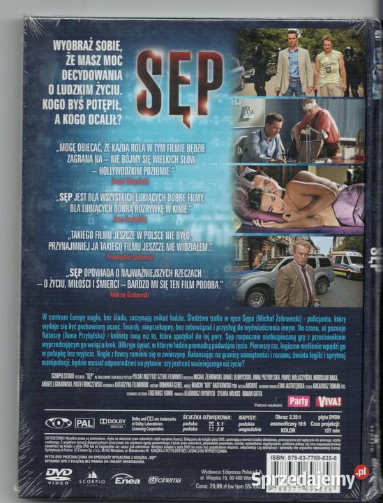 SEP DVD Michał Żebrowski Daniel Olbrychski DVD Filmy Warszawa sprzedam