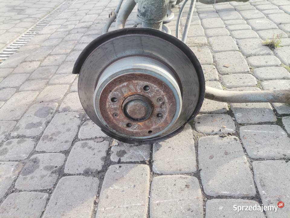KOMPLETNE ZAWIESZENIE BELKA SANKI TYŁ PEUGEOT