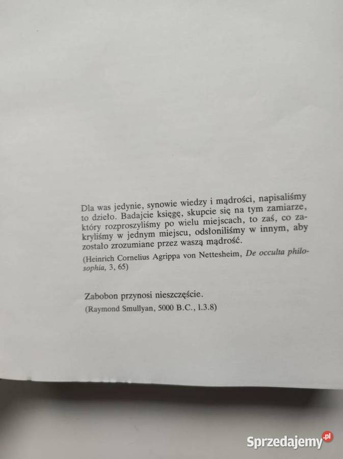 Wahadło Foucaulta Umberto Eco 666 Kielce