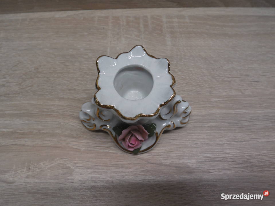 Porcelanowy świecznik sprzedam