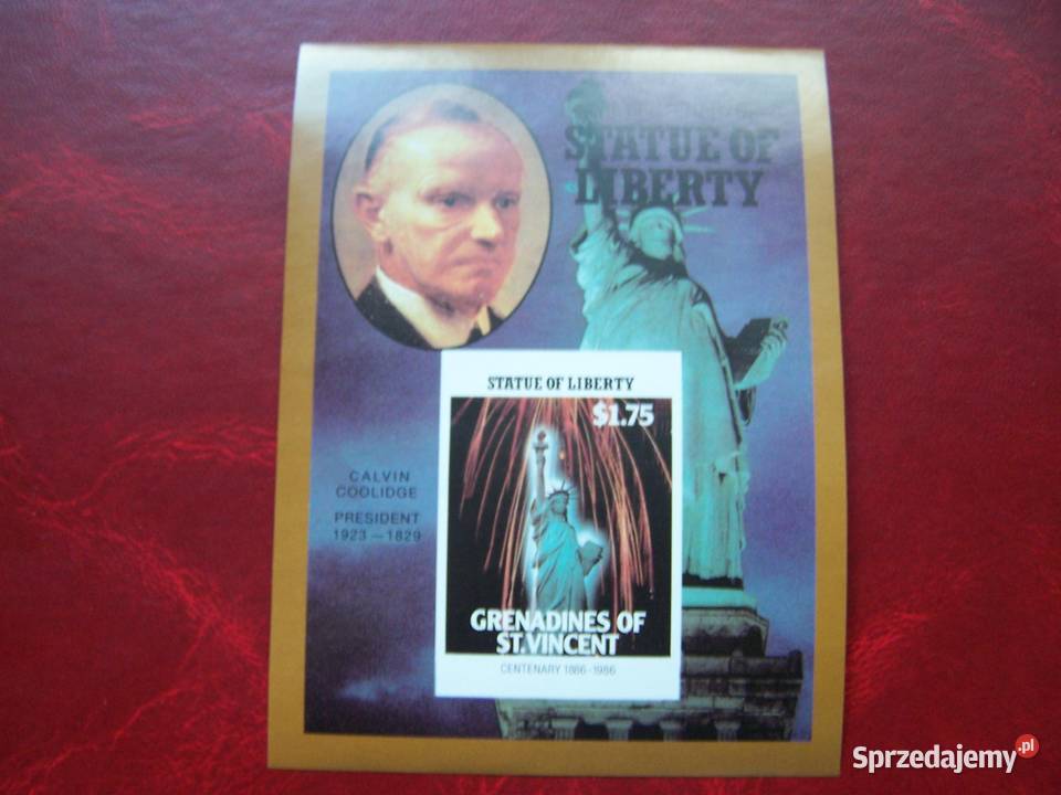 Grenadyny 1986 MNH Prezydenci USA Statua Tychy
