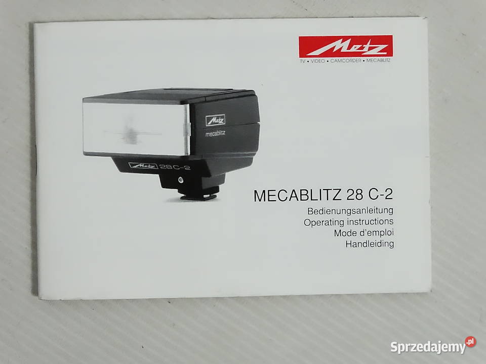 Lampa błyskowa Metz Mecablitz 28 C2 Sprawna lubelskie Biłgoraj sprzedam