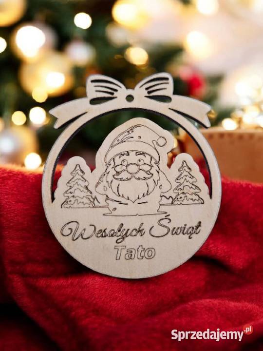 Bombki personalizowane świąteczne Dominowo