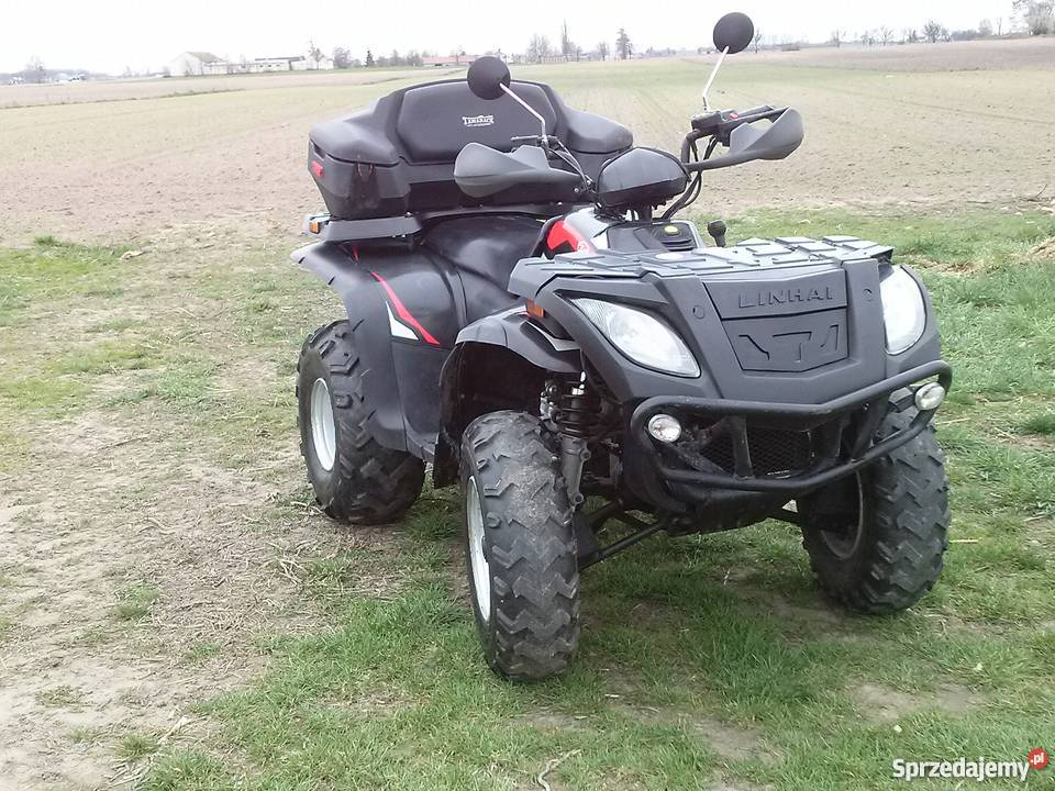 Quad 300 Linhai z 2007 na podzespołach Hondy Kowal