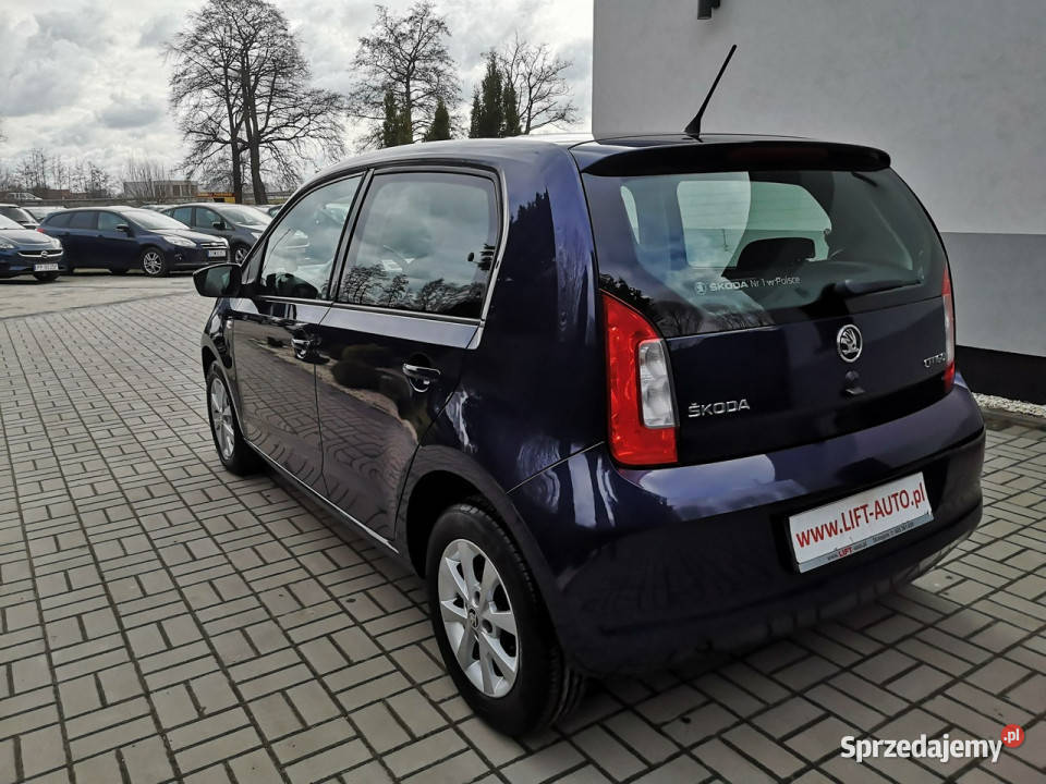 koda Citigo 10 MPI 75 Klima Podg fotele ALU dolnośląskie Strzegom sprzedam