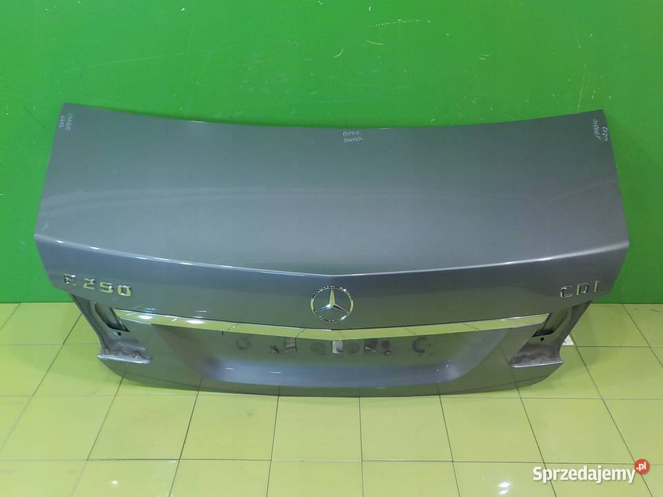 MERCEDES E W212 11r SEDAN 4D klapa tyl Suków sprzedam