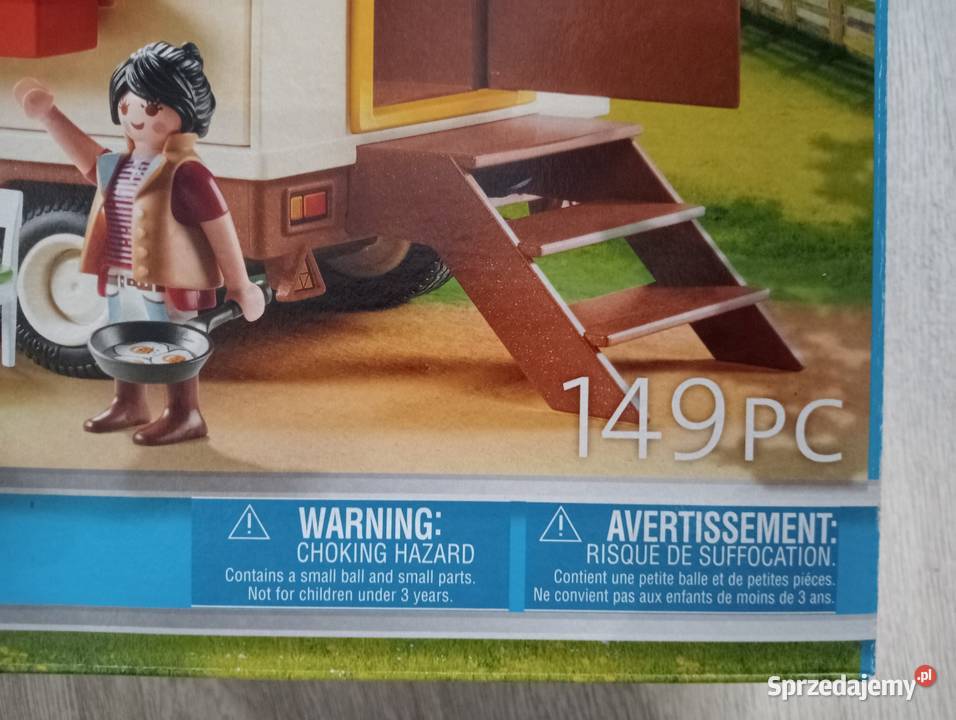 Zestaw klocków Playmobil 70510 Kemping z Żary