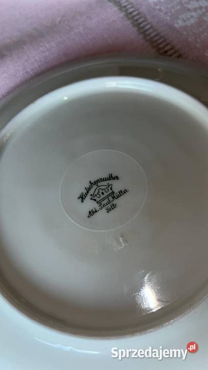 Talerzyk deserowy Hutschenreuther Gdańsk