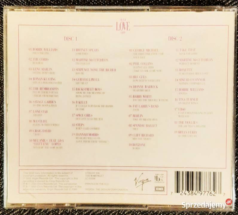 Super Album 2 CD THE LOVE 38 SUPER HITS śląskie Chorzów