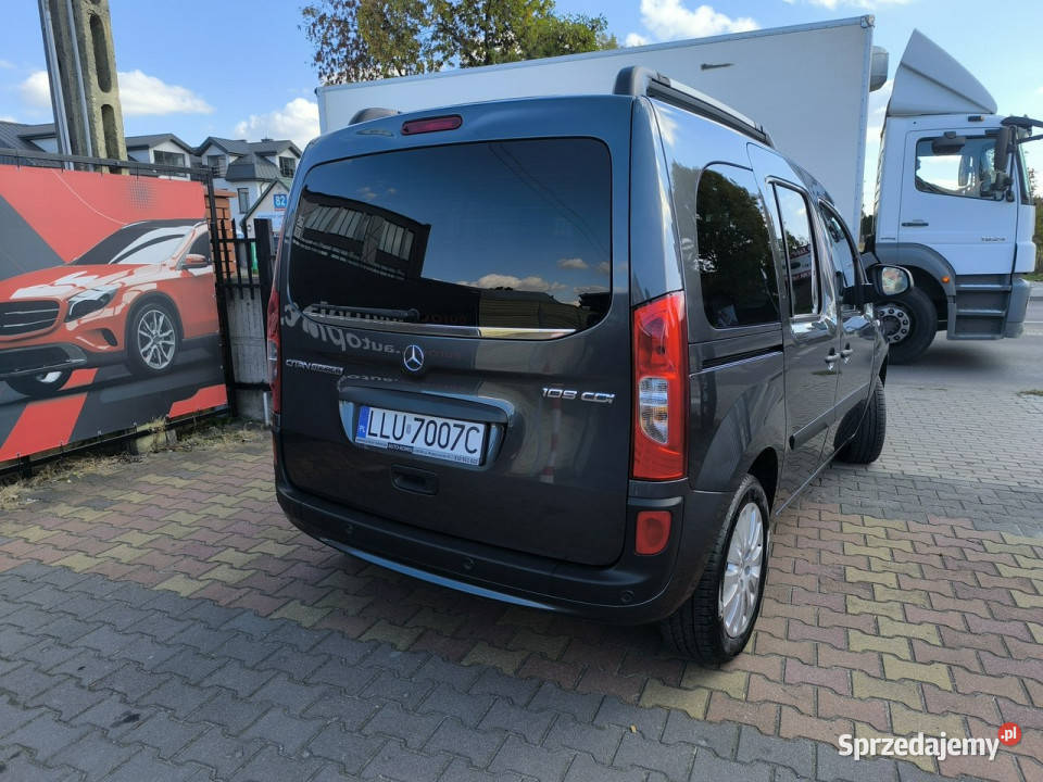Mercedes Citan Tourer 15 dCi Klimatronic Navi 4/5 lubelskie Łuków sprzedam