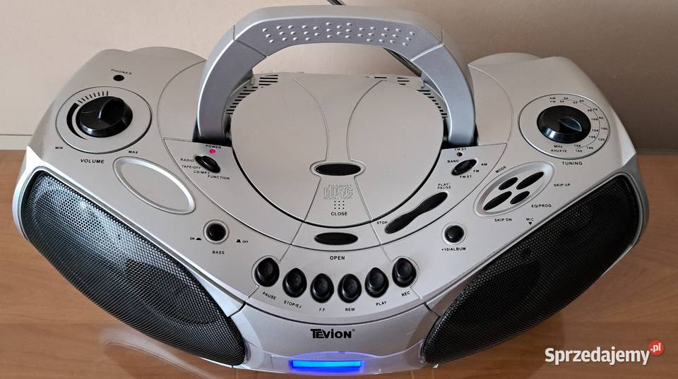 Boombox Tevion MD 82128 100 sprawny Elektronika Krotoszyn