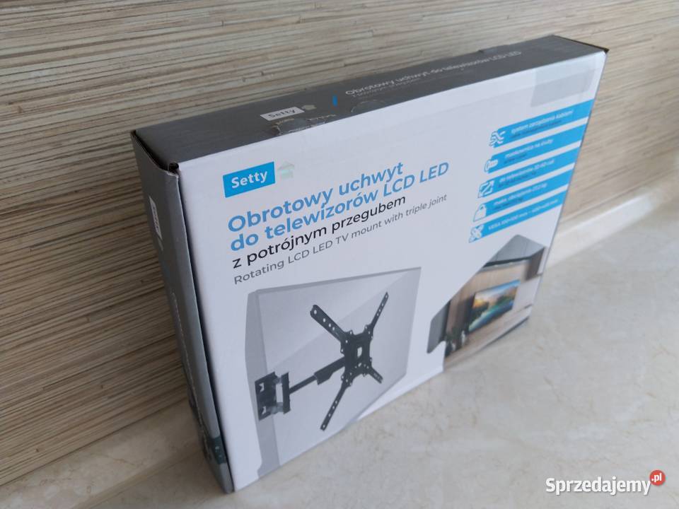 NAJTANIEJ Uchwyt Ścienny Na TV Telewizor Zabrze