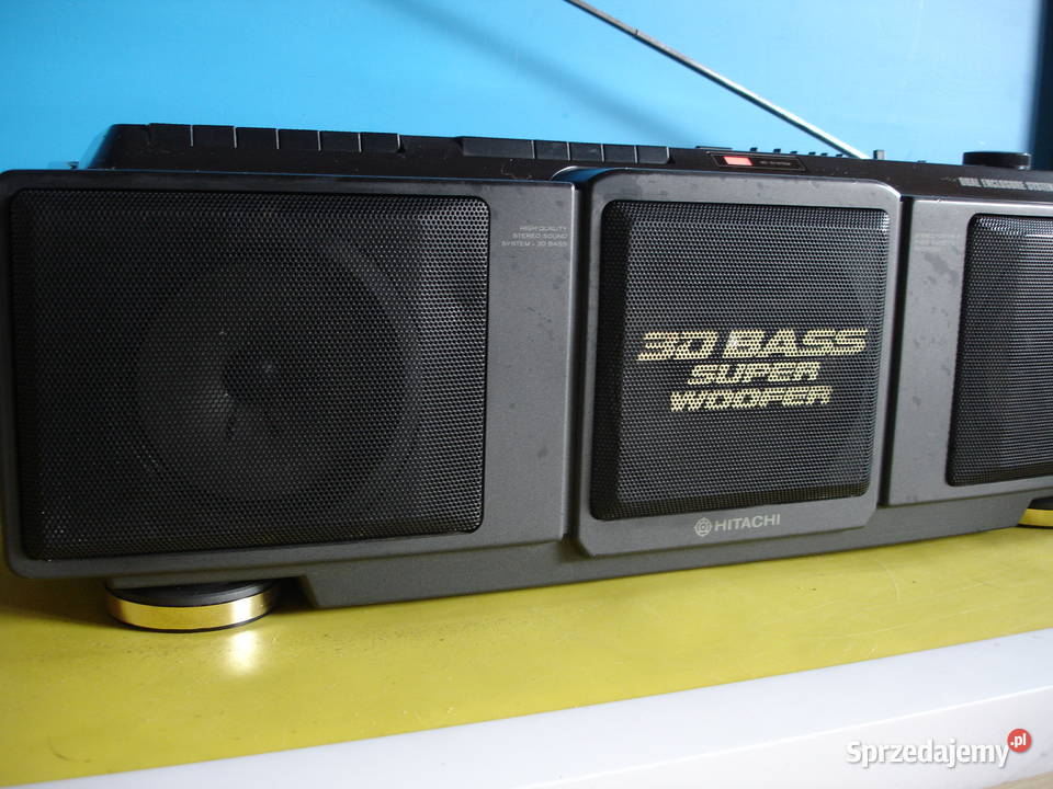 Radiomagnetofon HITACHI TRK3D50E lubuskie Zielona Góra