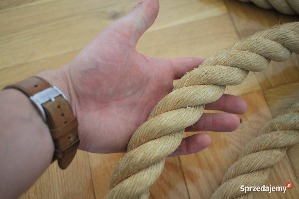 Ascetyczna poręcz ze sznura 550 Góra